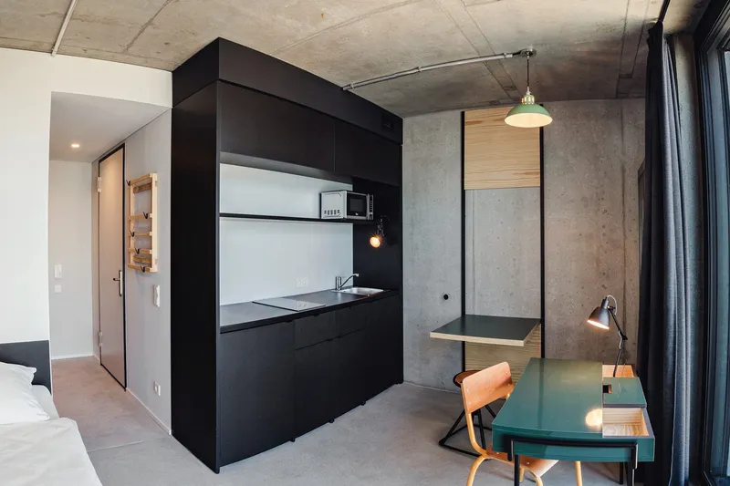 Neon Wood Student Housing - Deluxe Patio Apartment in Berlin, Mitte-Wedding — photo 1